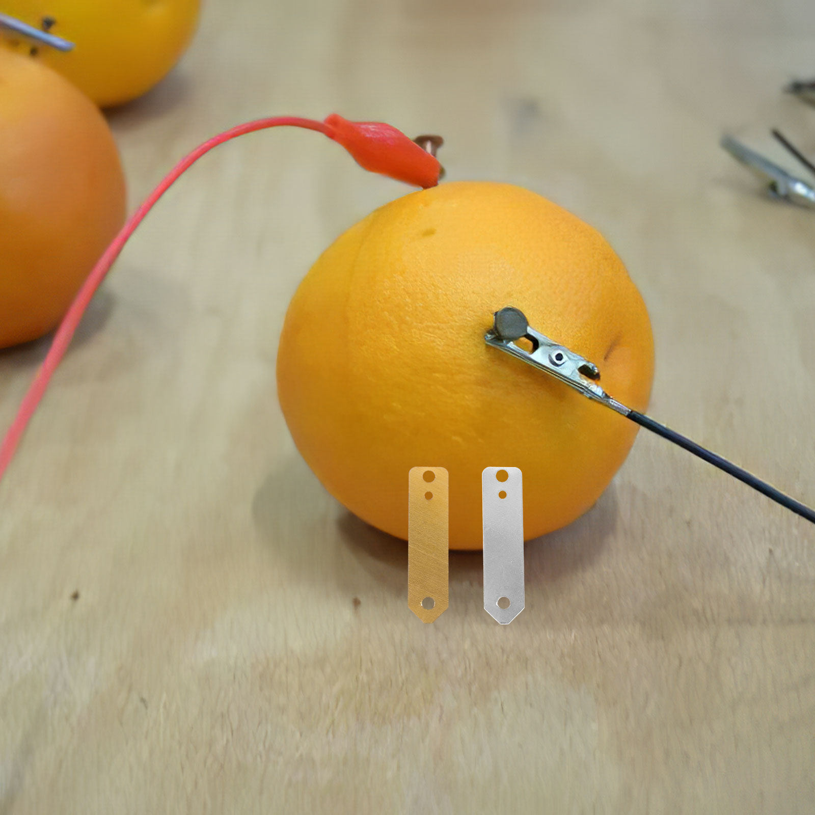 Science Experiment - 10 pièces Bandes métalliques en zinc