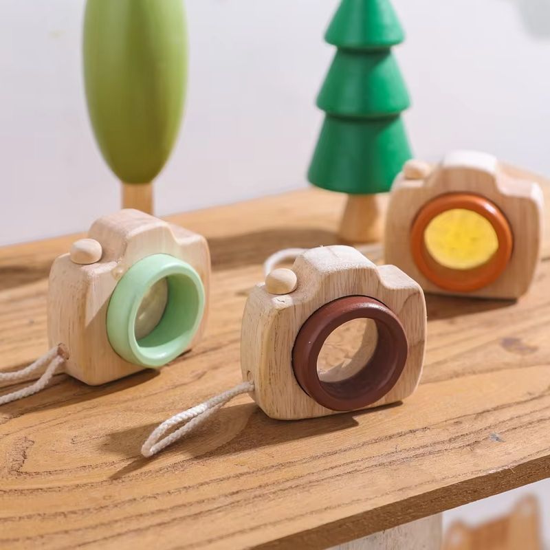 Science Kit - Loupe en bois en forme de