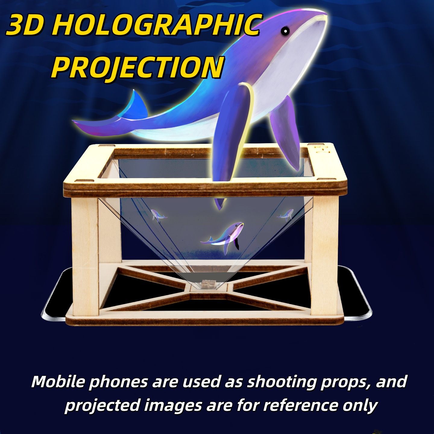 Science Hobby Kit - Kit de projecteur holographique 3D DIY,