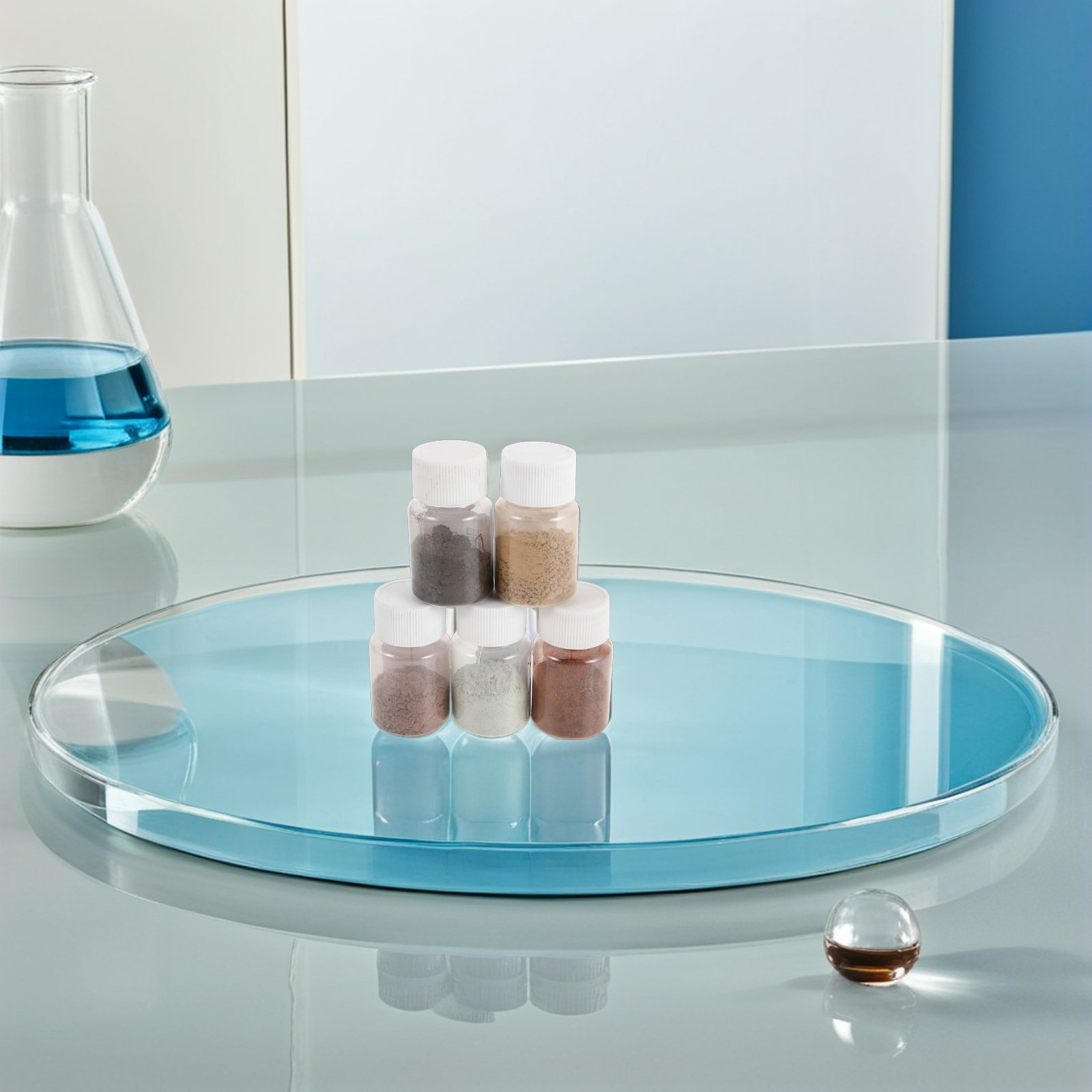Science Experiment - 20 flacons de sol de laboratoire