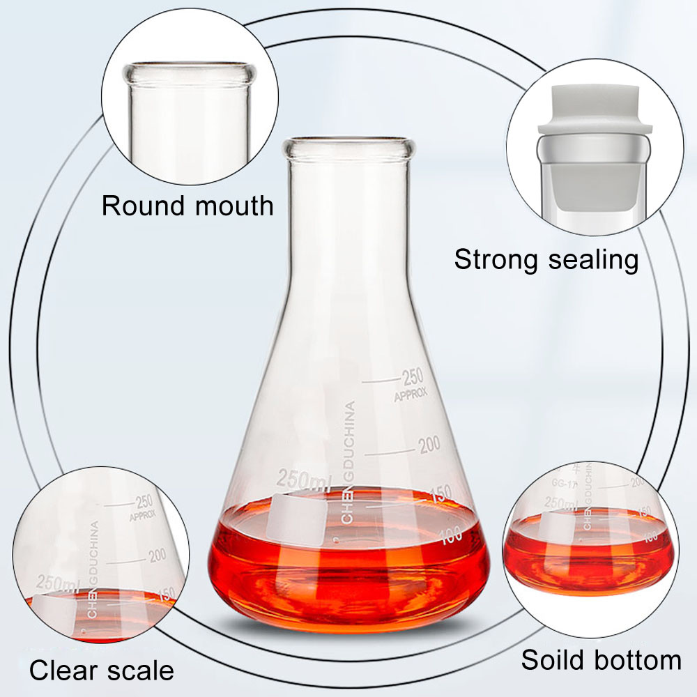 Flacon Erlenmeyer en verre à b - Science Experiment avis et prix