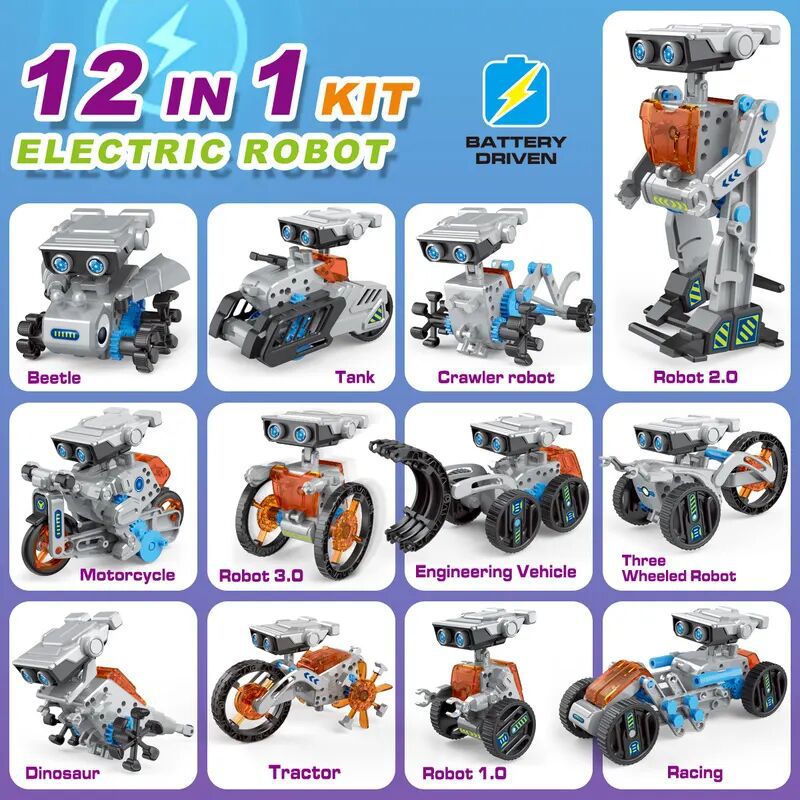 Robot solaire 12 en 1, expérie - Science Experiment avis et prix
