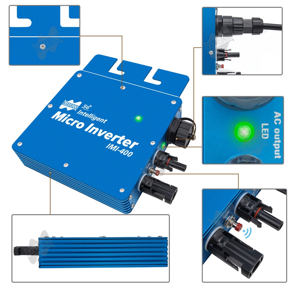 400W sur grille Mini onduleur  - Solar System Orrery avis et prix