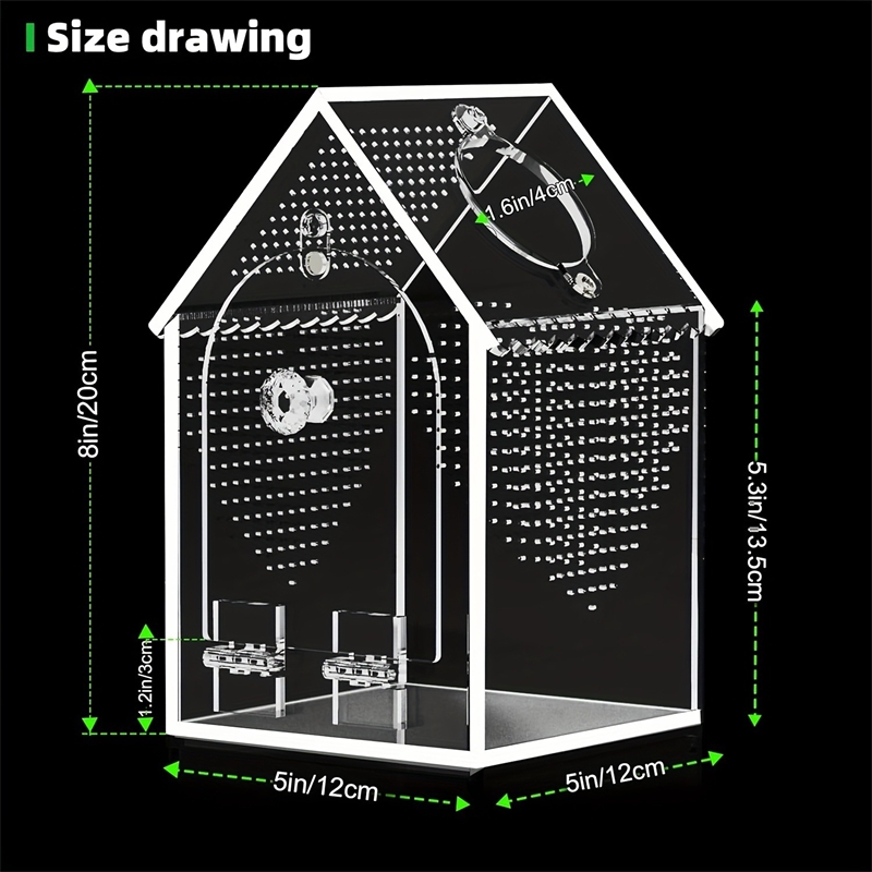 Boîte d'hébergement transparen - Science Hobbyist avis et prix